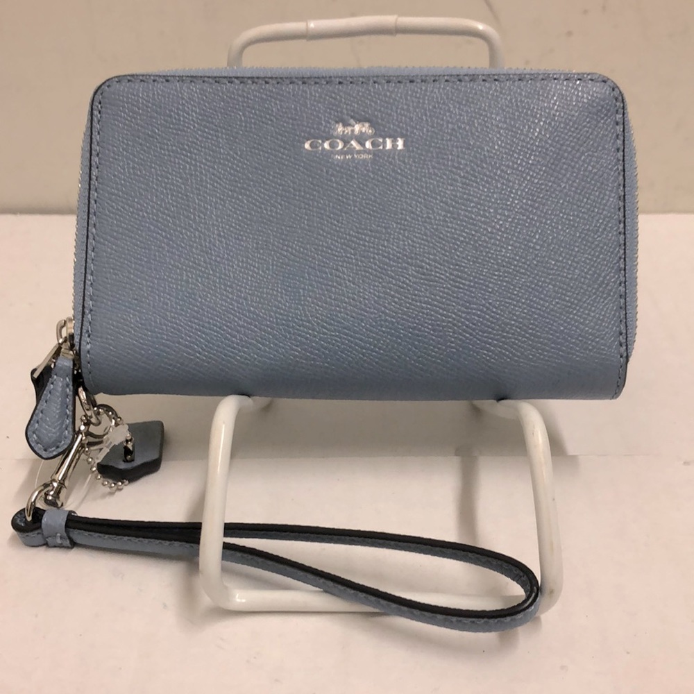 Coach Wristlet Zip Around Wallet